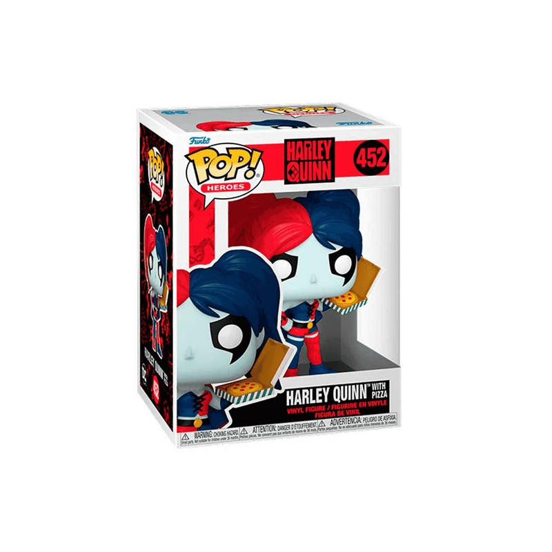 Funko Pop Harley Quinn con Pizza 452