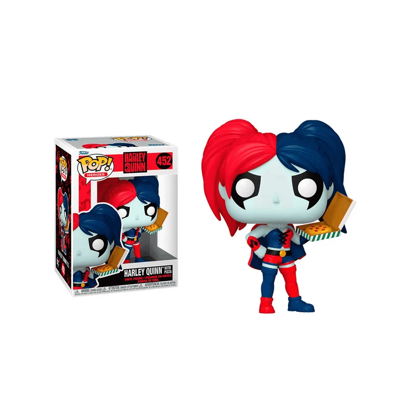 Funko Pop Harley Quinn con Pizza 452