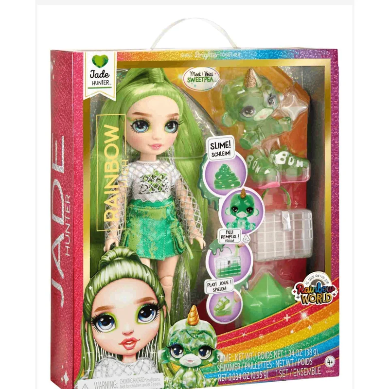 Muñeca Rainbow World Jade Green