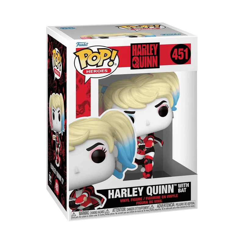Funko POP Heroes DC Harley con Bate de beisbol