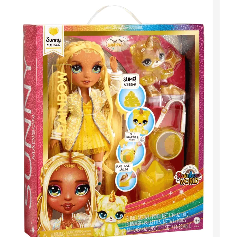 Muñeca Rainbow World Sunny Yellow