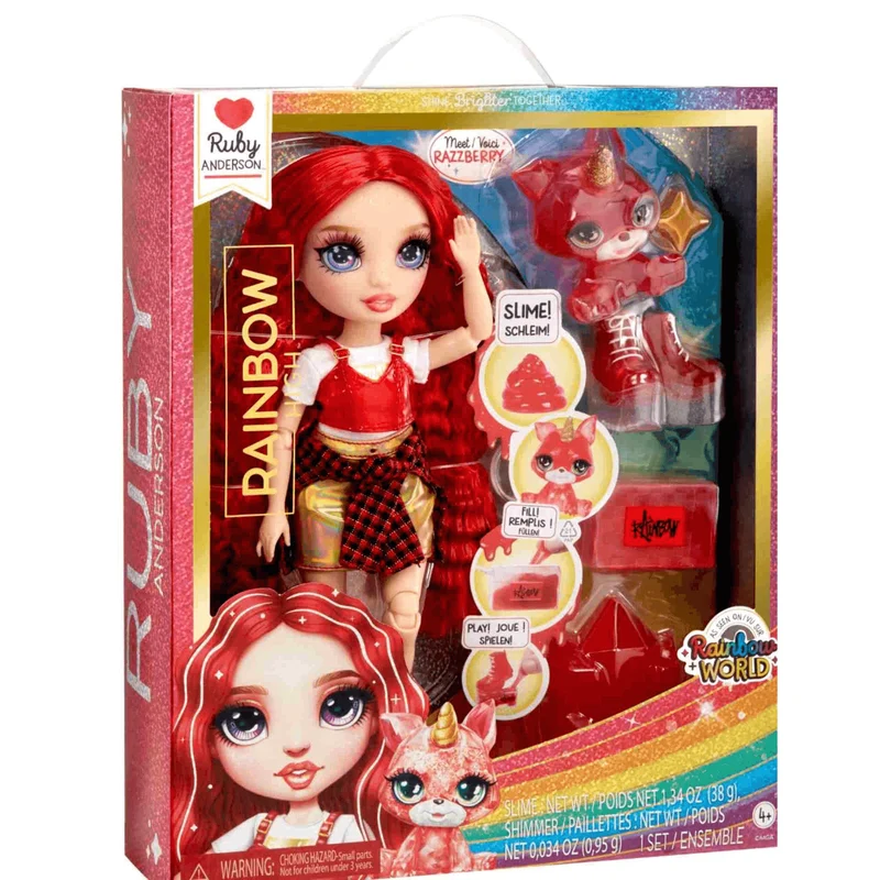 Muñeca Rainbow World Ruby Red