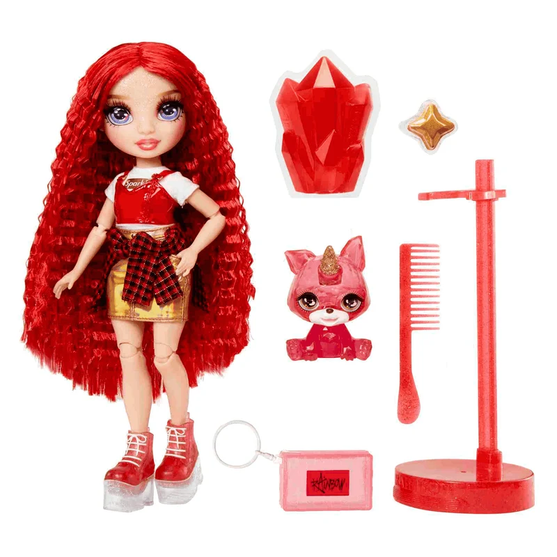 Muñeca Rainbow World Ruby Red