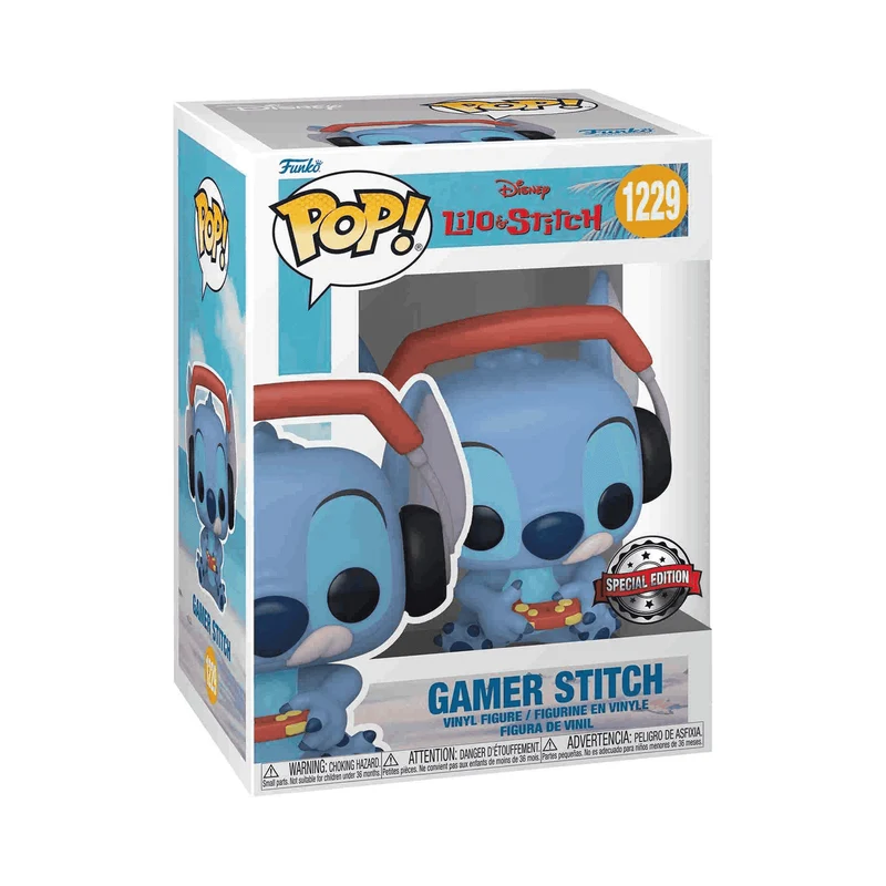 Funko Pop Disney Lilo y Stitch Gamer Stitch