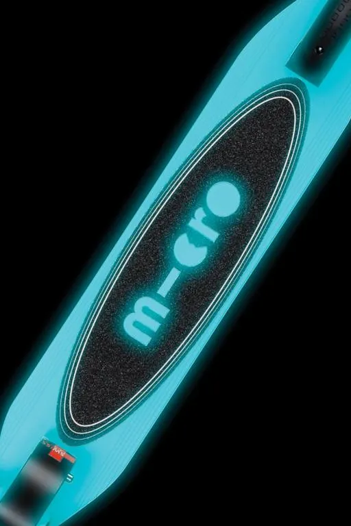 Patinete Sprite Glow LED · Blanco/Azul