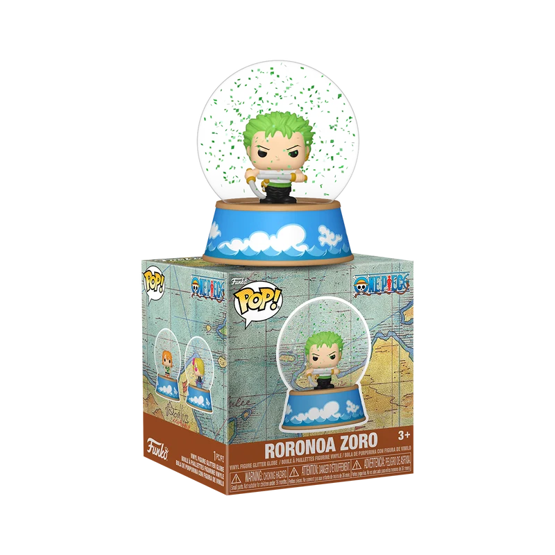 Funko Mini Glitter Globe: One Piece - Zoro