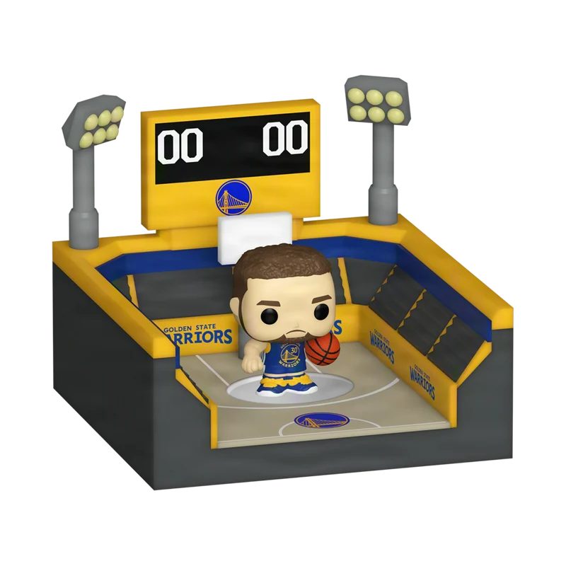 Funko Bitty Pop Town: Arena - Warriors con Stephen Curry