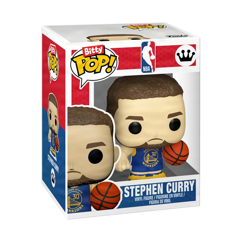 Funko Bitty Pop Town: Arena - Warriors con Stephen Curry