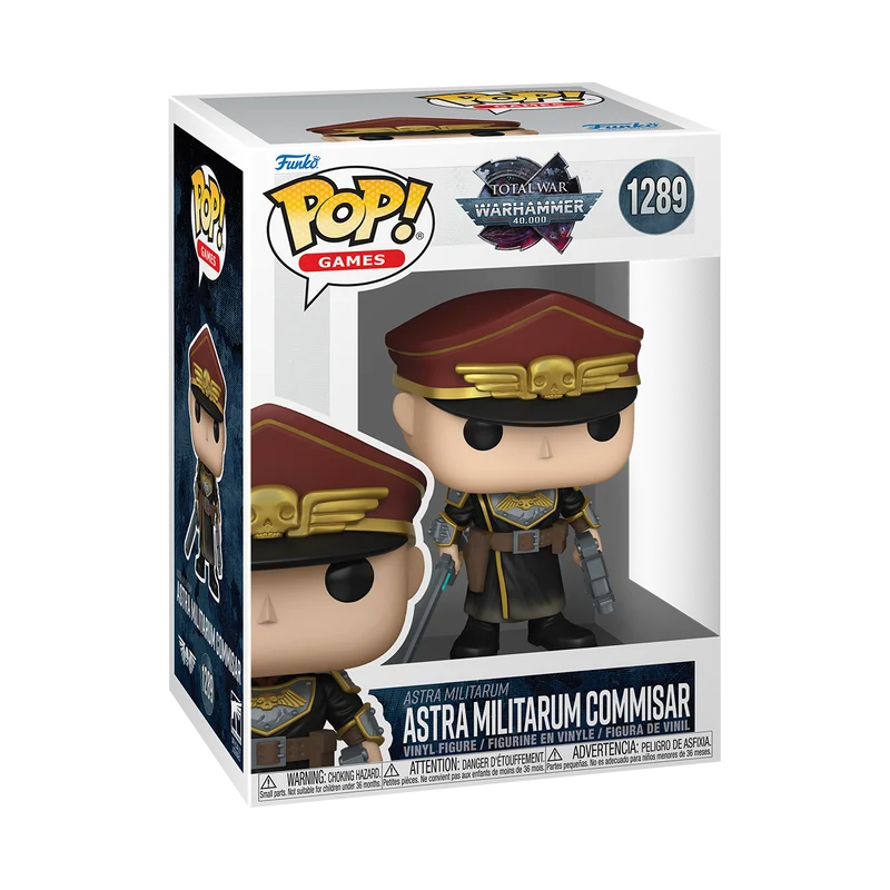 Funko Pop Games: Warhammer - Astra Militarum Comisario