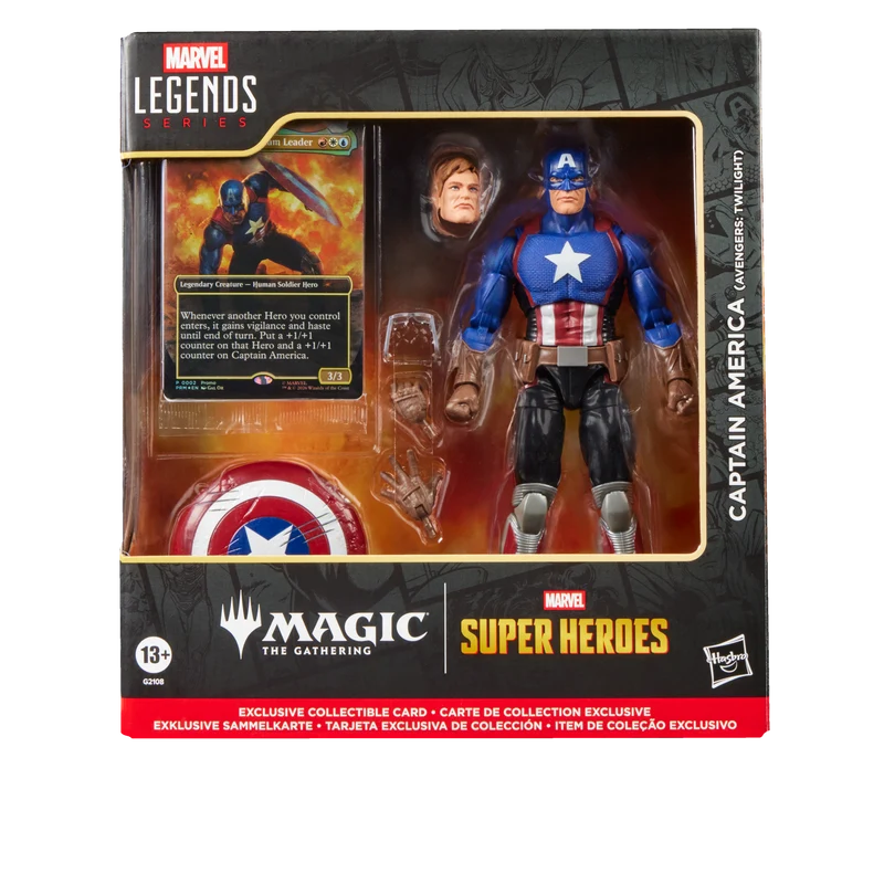 Marvel Legends Series: Magic The Gathering Super Heroes - Capitan America