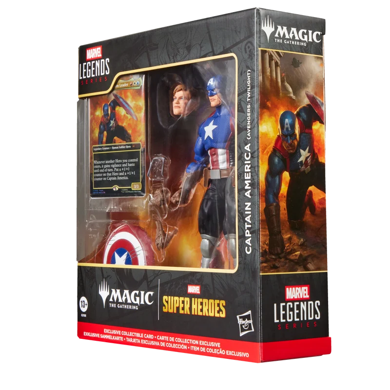Marvel Legends Series: Magic The Gathering Super Heroes - Capitan America