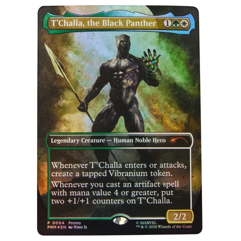 Marvel Legends Series: Magic The Gathering Super Heroes - Black Panther