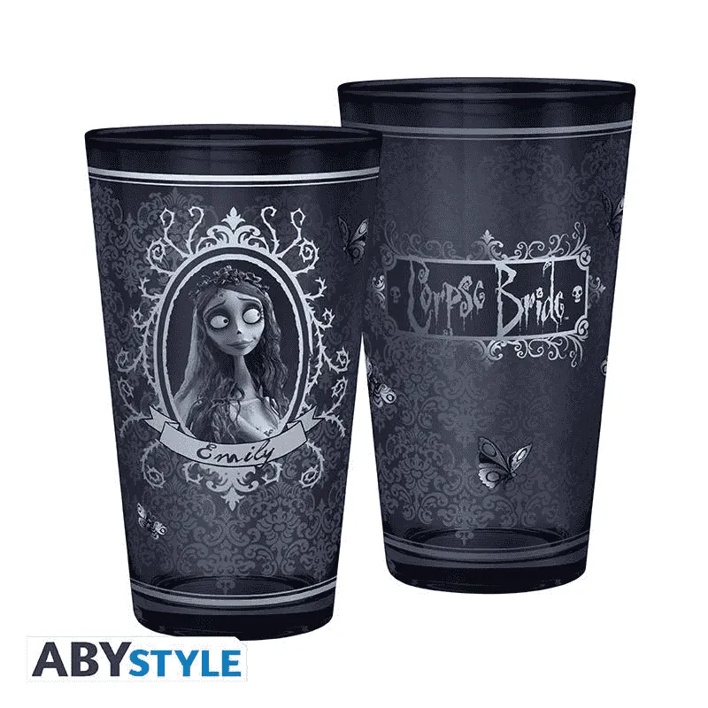 Set 2 Vasos XXL La Novia Cadáver Victor y Emily 400 ml