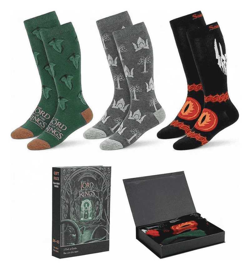 Pack 3 Pares Calcetines El Señor de los Anillos Cerdá 38-45