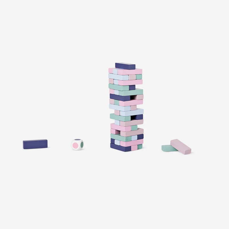 Mini stacking tower game
