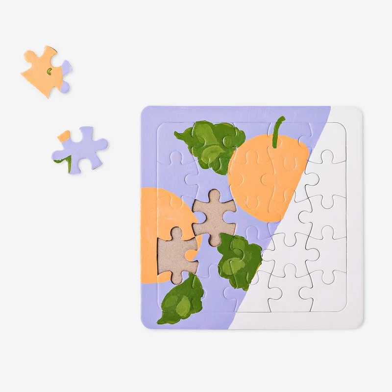DIY paint puzzle