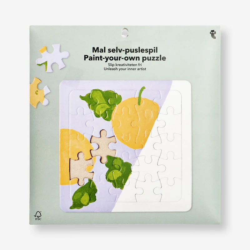 DIY paint puzzle
