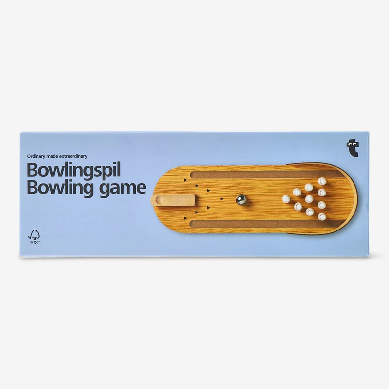 Wooden Bowling Game
