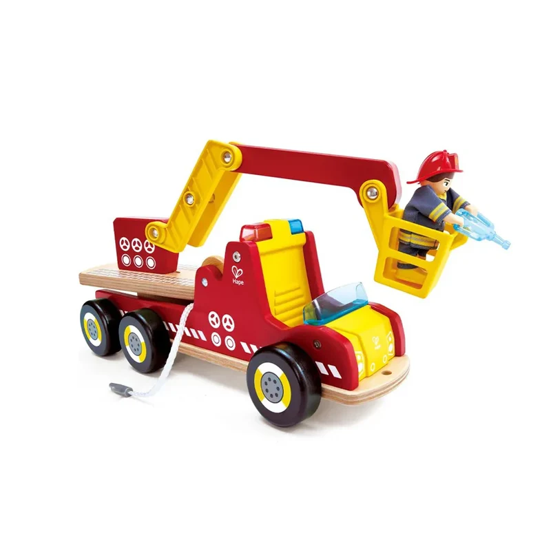 Camión de bomberos con sirenas y luces · Hape