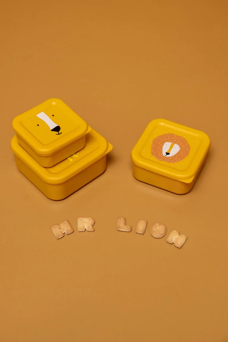 Pack 3 cajas almuerzo · Mr. Lion · Trixie