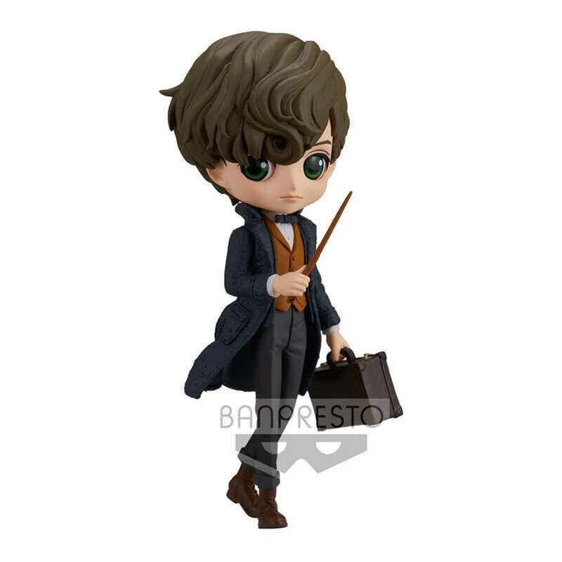 Figura Newt Scamander Ver.A Animales Fantasticos- Harry Potter Q Posket 14cm
