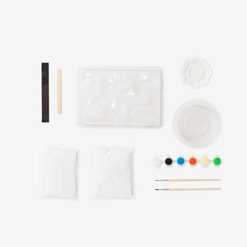DIY space magnets with paint - 7 pcs