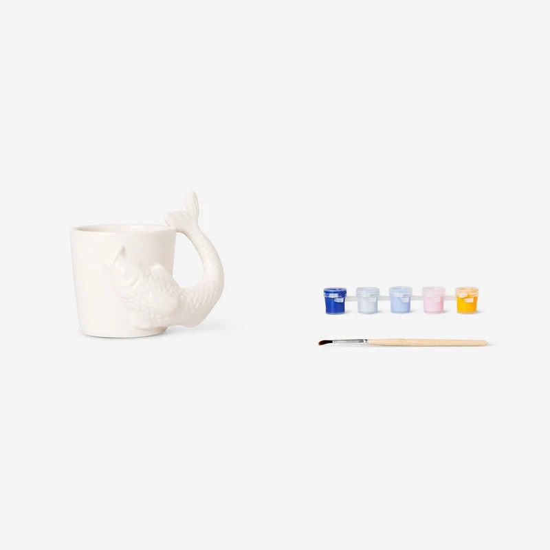 DIY fish mug - 250 ml