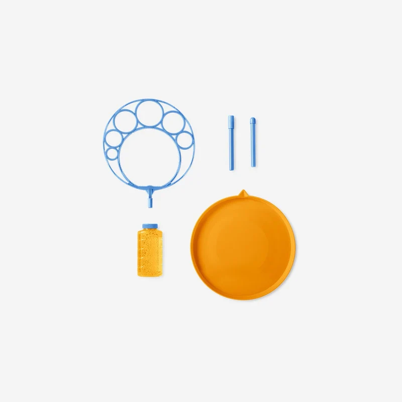 Giant soap bubble wand with bubble soap