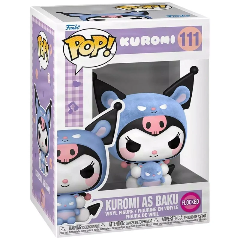 Funko Pop Kuromi con Baku 111 - Hello Kitty