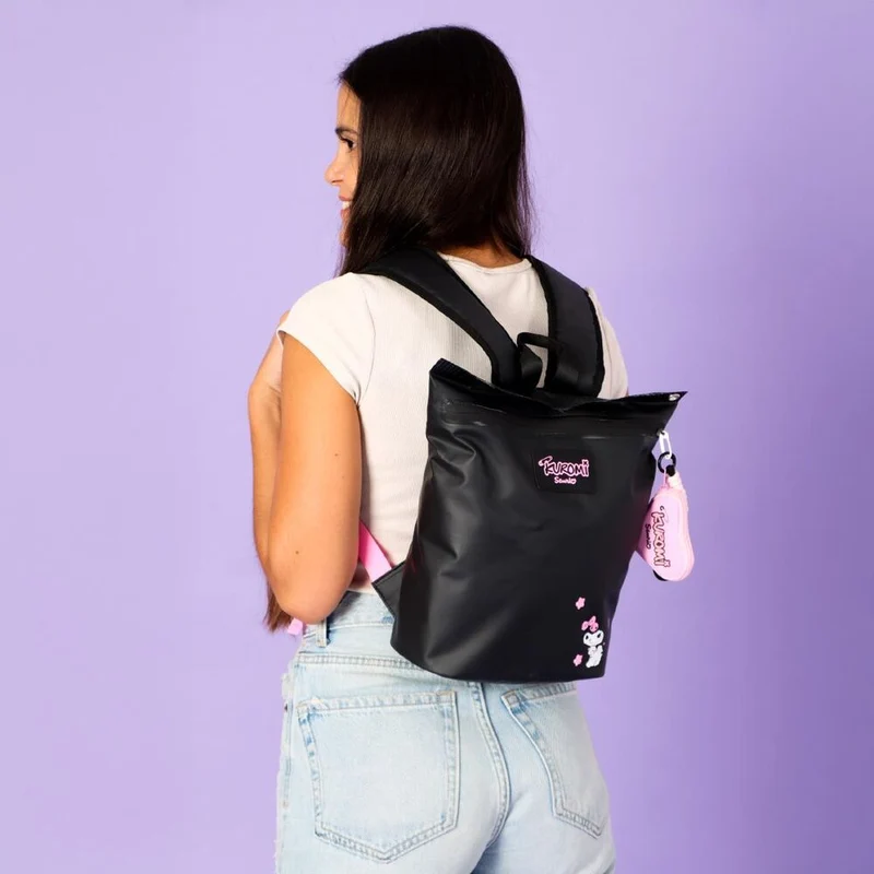 Mochila Casual Kuromi - Hello Kitty 33cm