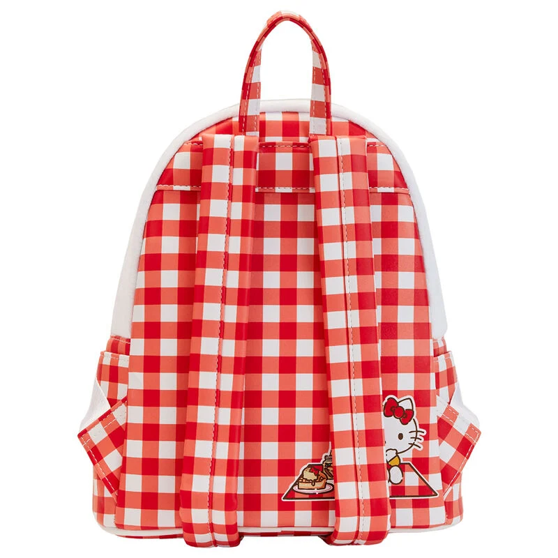 Mochila Hello Kitty Gingham Cosplay - Sanrio 28cm