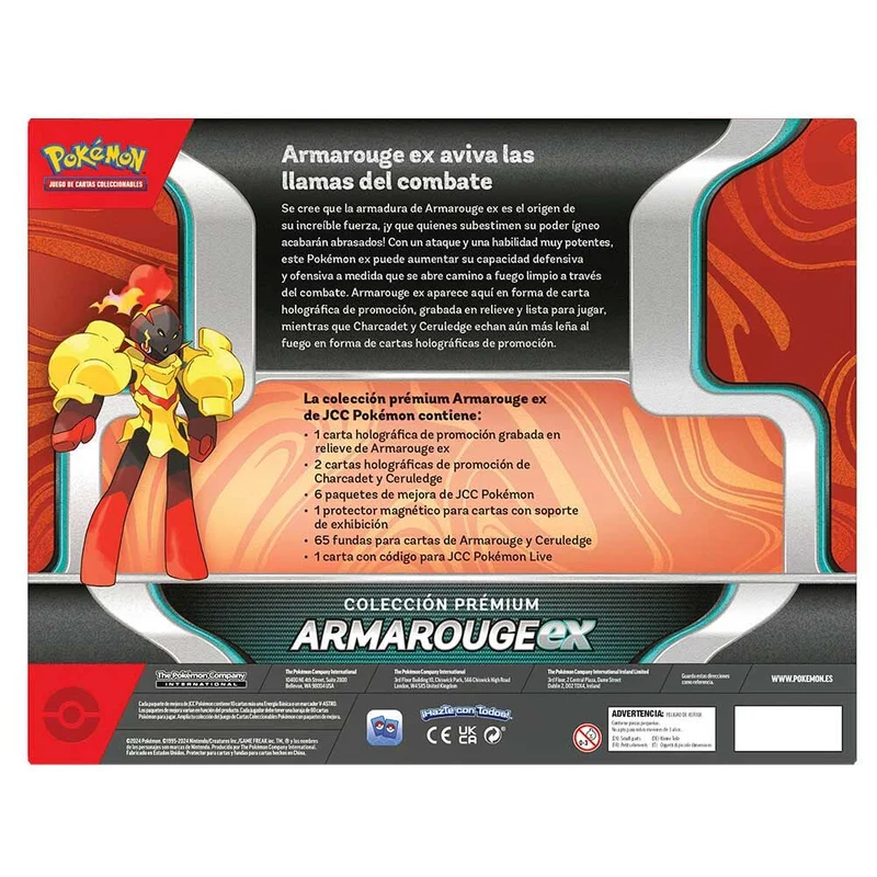 Blíster Cartas Armarouge Ex – Pokémon TCG (ES)