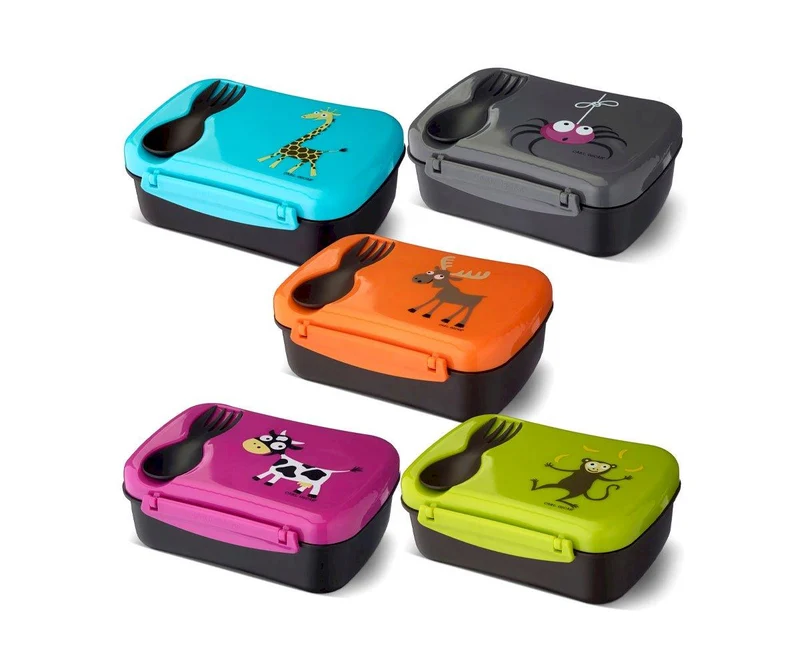 Caja de Almuerzo N'ice Box Kids Araña Grey · Carl Oscar