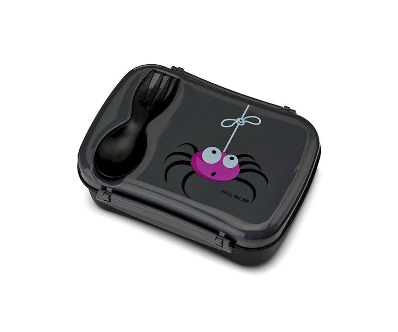 Caja de Almuerzo N'ice Box Kids Araña Grey · Carl Oscar