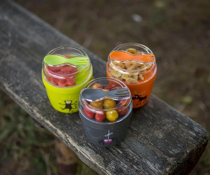 Fiambrera Snack N'ice Cup L Araña Grey · Carl Oscar