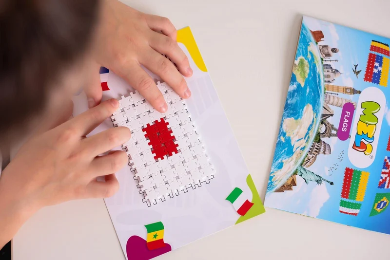 Bloques Meli · Mini Tematic Banderas del mundo
