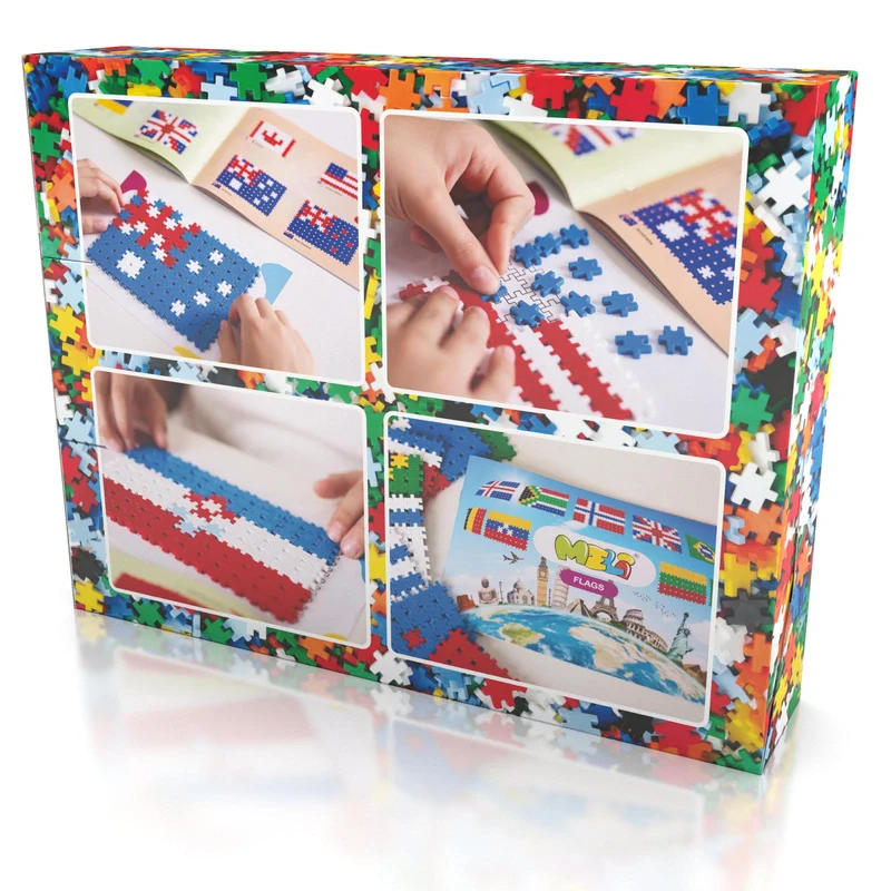 Bloques Meli · Mini Tematic Banderas del mundo