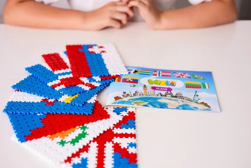 Bloques Meli · Mini Tematic Banderas del mundo
