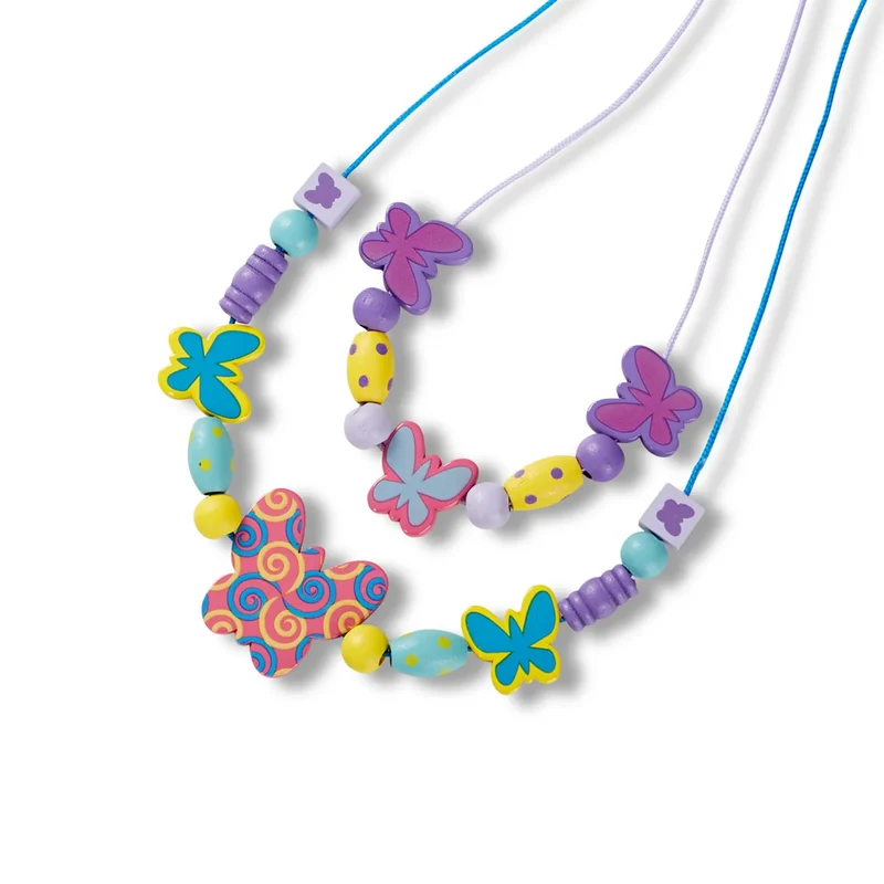 Cuentas de Madera Mariposas · Melissa & Doug