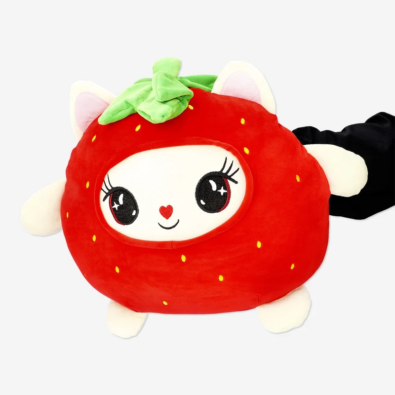 Plush strawberry toy
