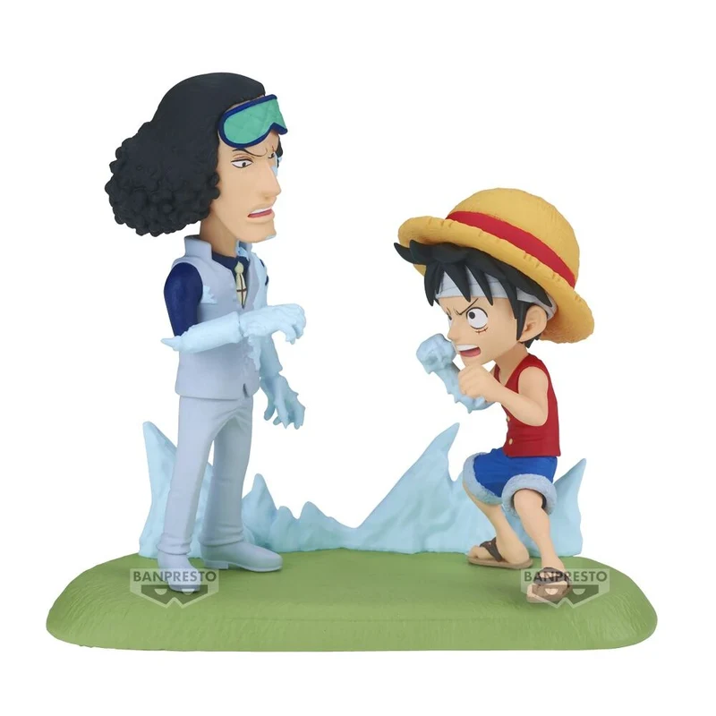 Figura Luffy Vs Kuzan - One Piece WCF Log Stories 9cm