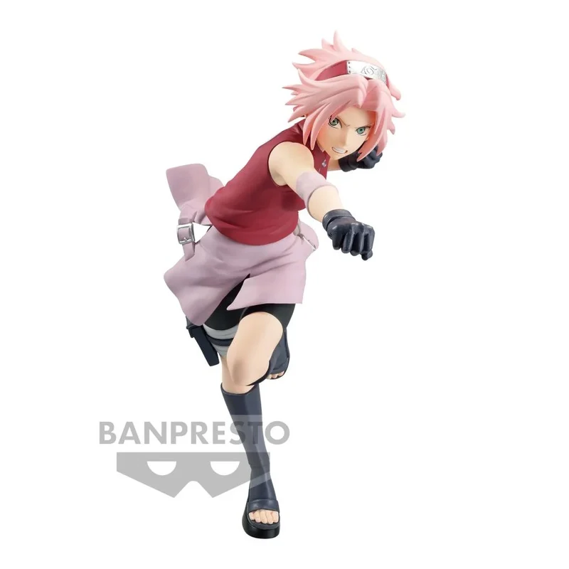 Figura Sakura Haruno - Naruto Shippuden Vibration Stars 16cm