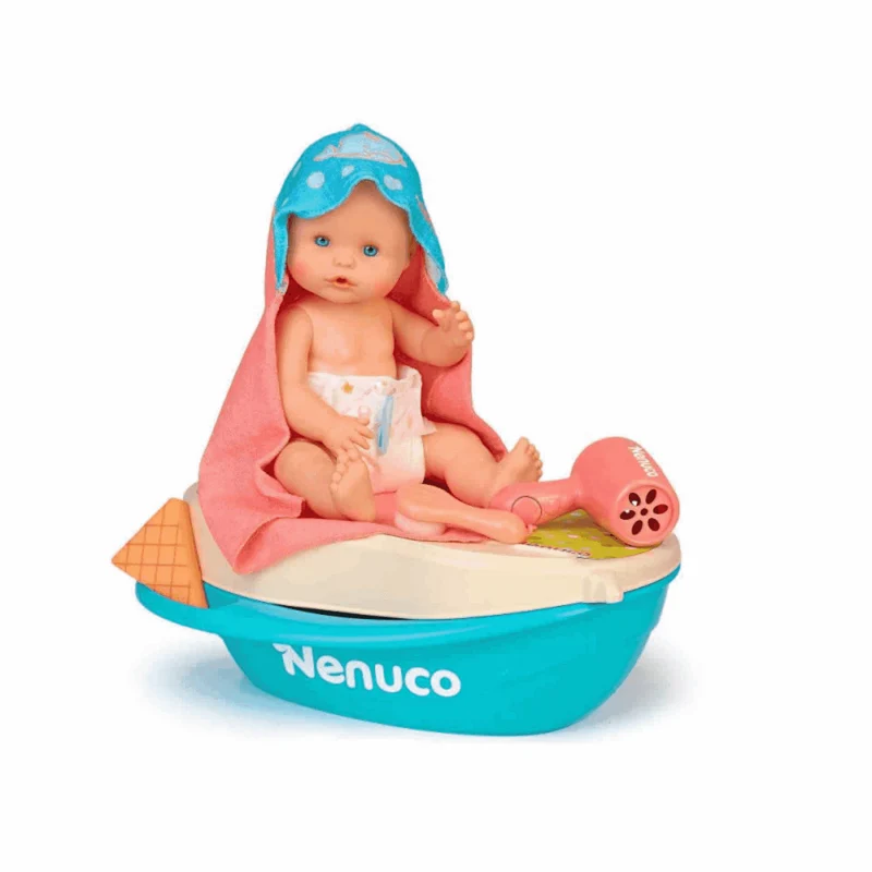 Nenuco Baño de Espuma - El set de baño interactivo para muñecas bebé Nenuco