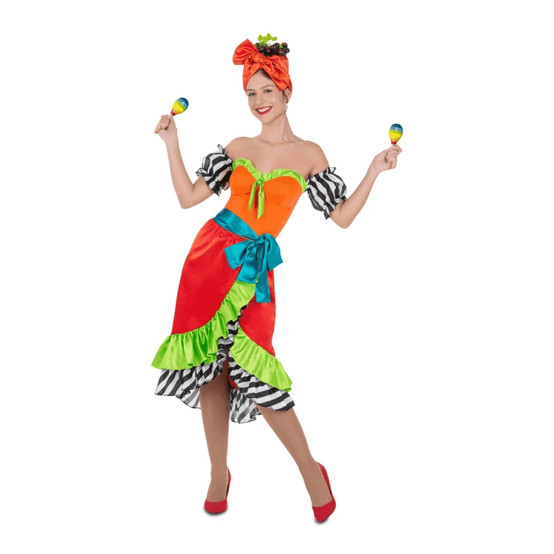 Disfraz de Rumbera adulto talla S