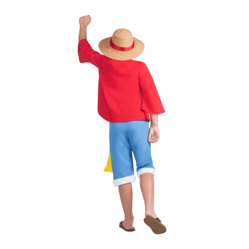 Disfraz de Luffy 7-9 años infantil