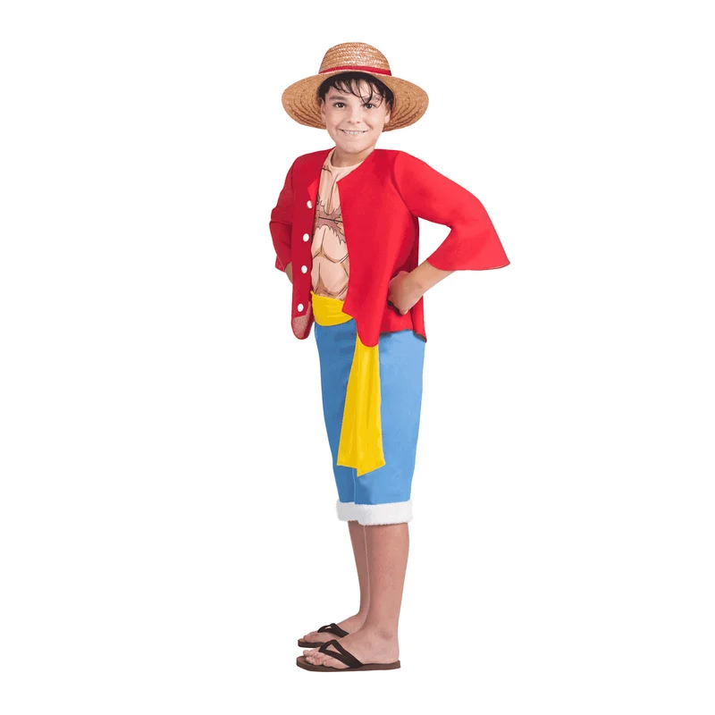 Disfraz de Luffy 10-12 años infantil