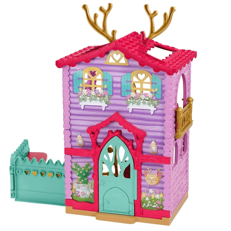 Enchantimals Casa Ciervo con Muñeca Danessa casa de juguete 4 años