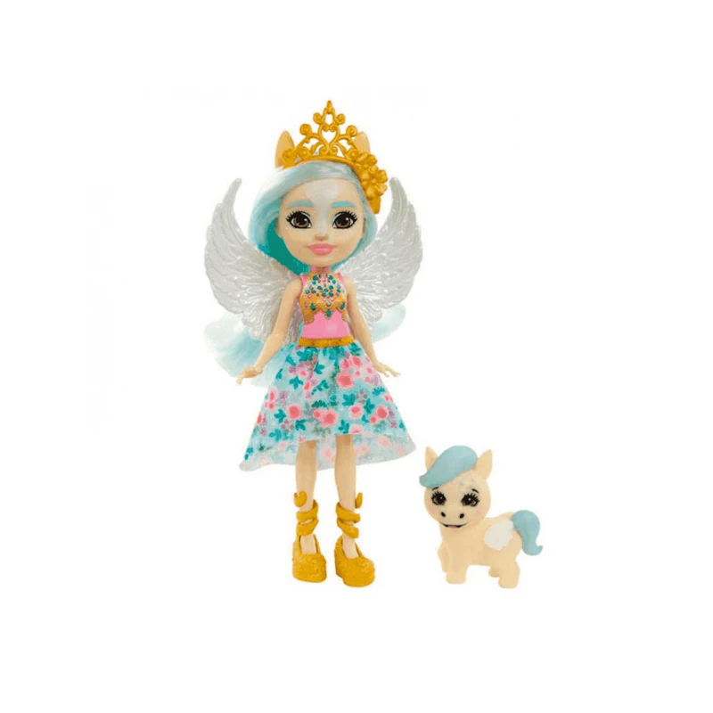 Enchantimals Royal Paulina Pegaso y Mascota Wingley