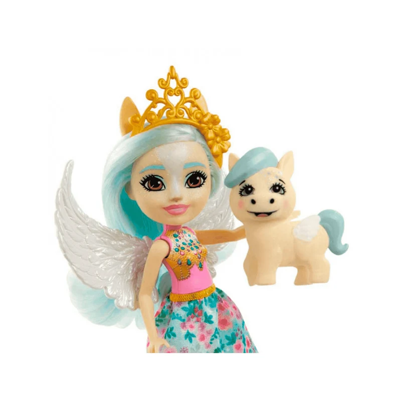 Enchantimals Royal Paulina Pegaso y Mascota Wingley