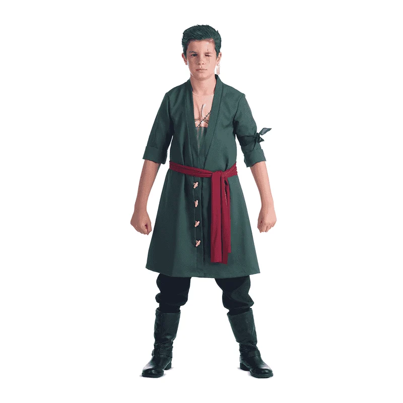 Disfraz de Roronoa zoro 7-9 años infantil